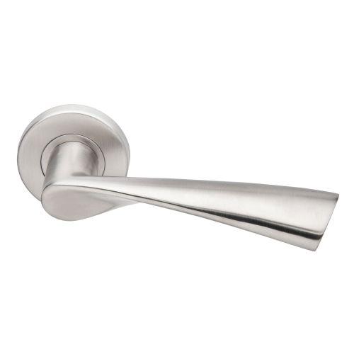 HERACLES B-INOX-BM02 béquille double massif 4002 sur rosace inox brossé JADE