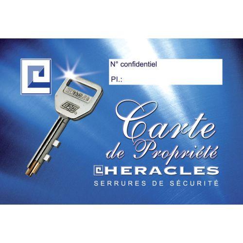 HERACLES NP60031GT2 serrure 3 points A2P* gauche blanc PERICLES