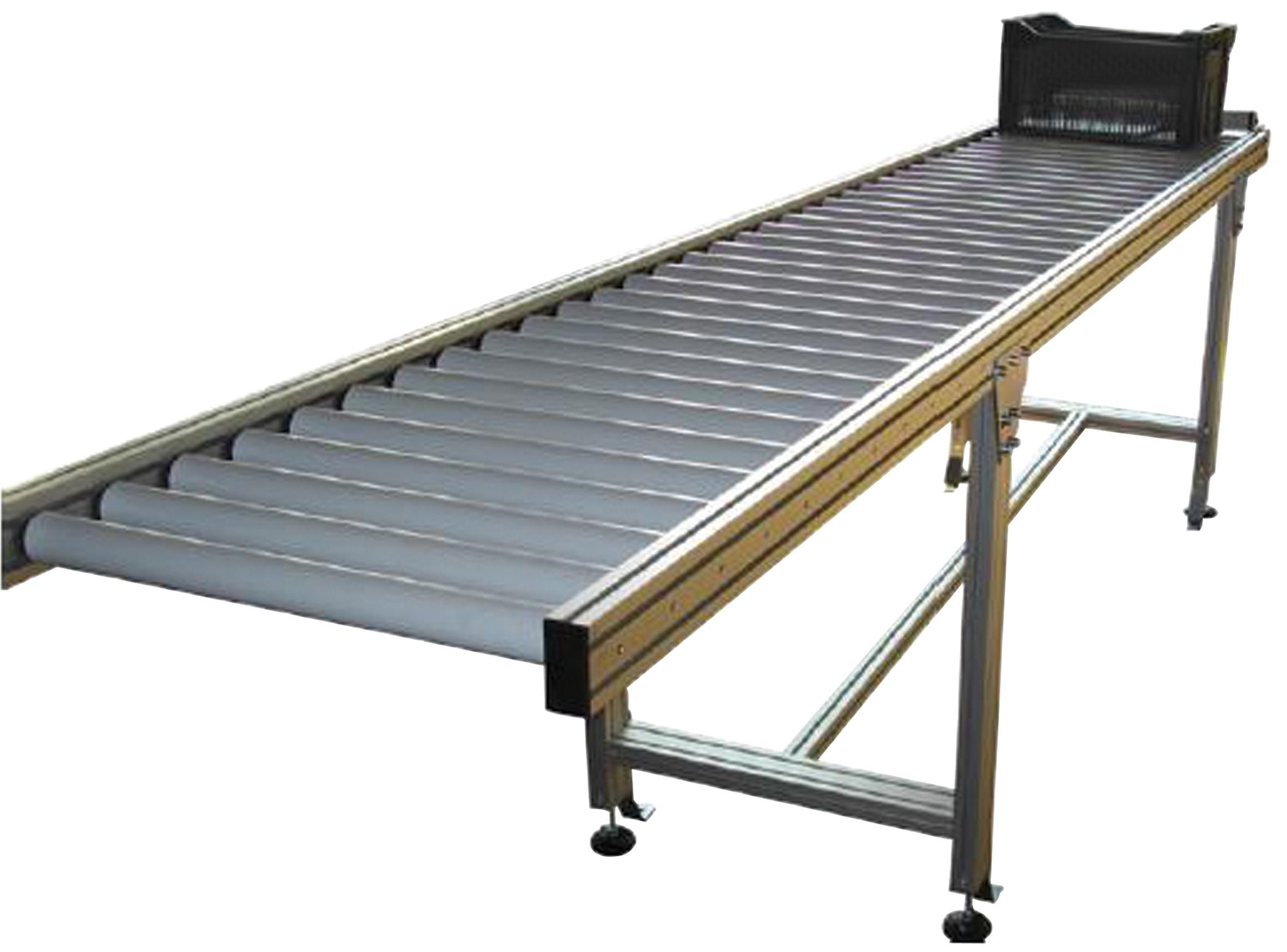 TRANSPORTEUR A ROULEAUX ACIER OU PLASTIQUE