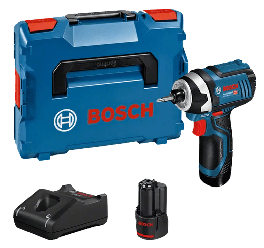 Visseuse à choc pocket GDR 12V + 2 batteries 12V 2Ah + Chargeur (L-Boxx)