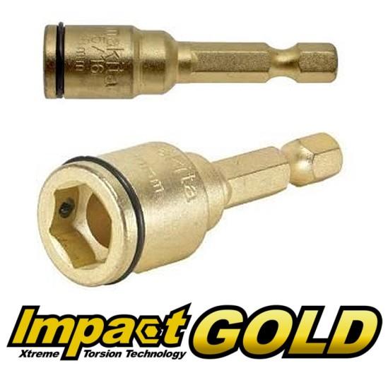DOUILLE QUEUE HEX. IMPACT GOLD