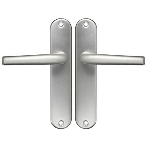 HERACLES B-SANYA-21 ensemble sur plaques entraxe 165 mm bec de cane argent SANYA