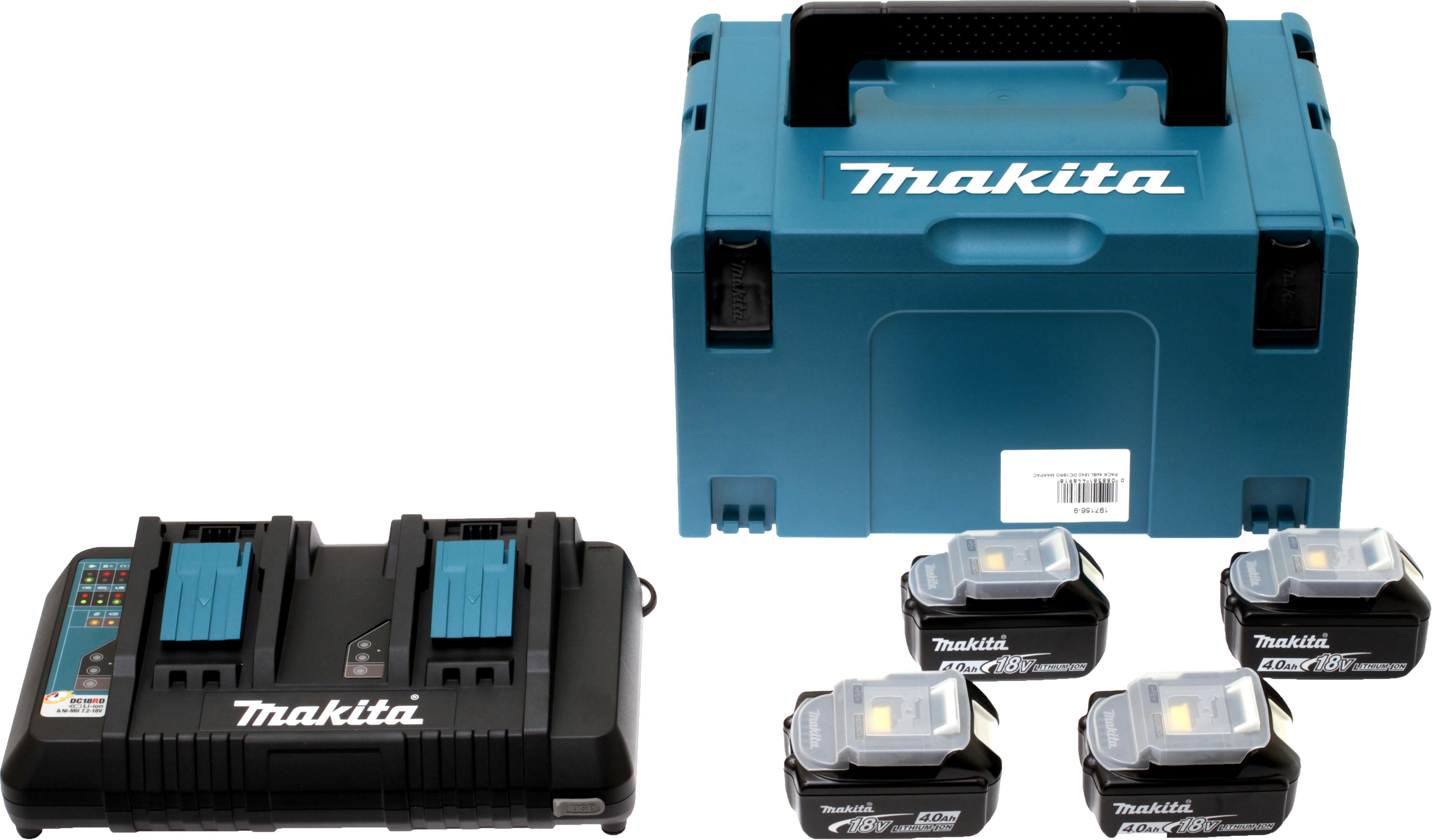 PACK 4XBL1850B DC18RD MAKPAC