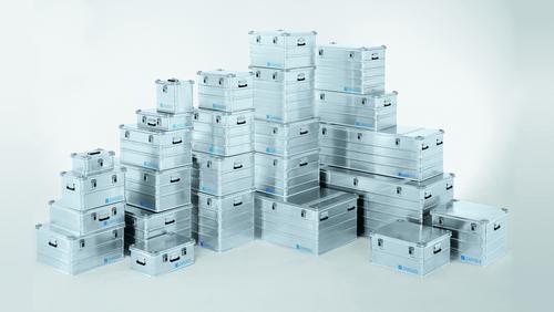 CAISSE CONTENEUR GERBABLE EN ALU
