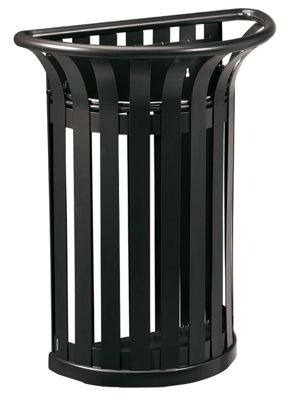 CORBEILLE TULIPE 35L FIXATION SUR POTEAU