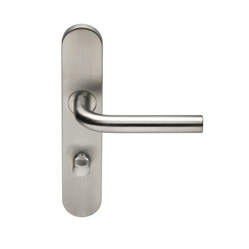 Ensemble double bequille sur plaque JADE série 1194 - Condamnation - inox