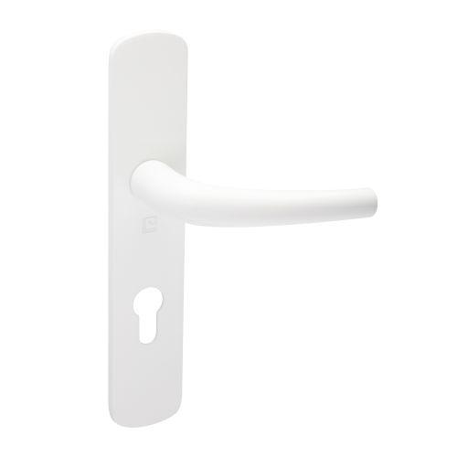 HERACLES B-SALOME-047 ensemble sur plaque aluminium entraxe 195 mm clé I blanc S