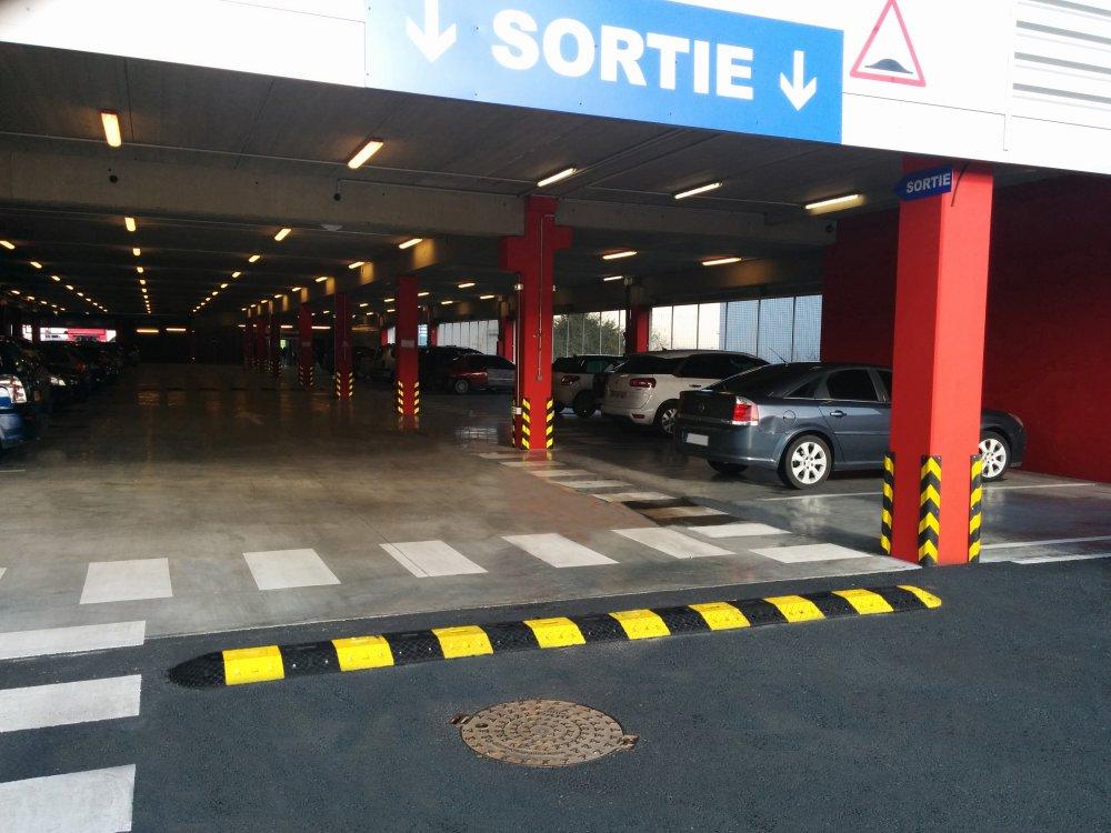 2 RALENTISSEURS POUR VOIES PRIVEES 350 X 250 X 50