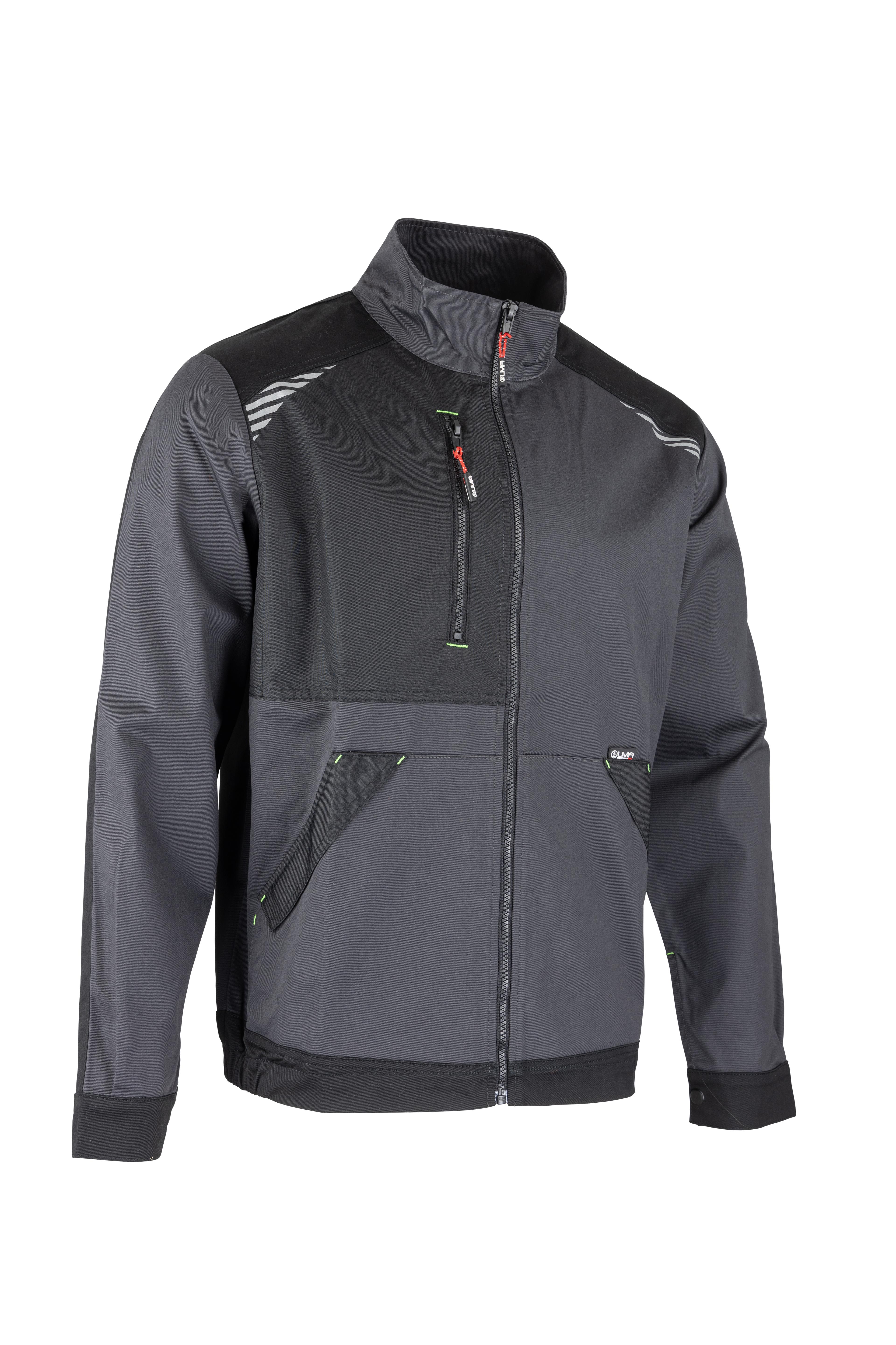 VESTE ZIPPEE BICOLORE
