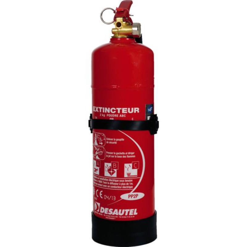 EXTINCTEUR A POUDRE POLYVALENT
