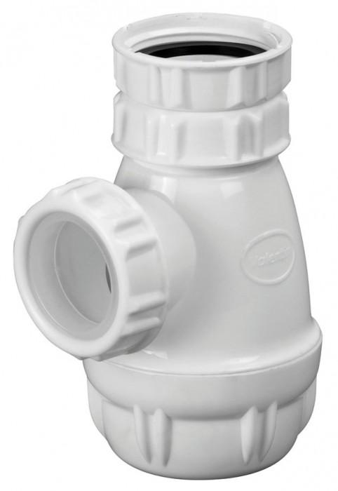 Siphon compact pour tout type de lavabo et bidet