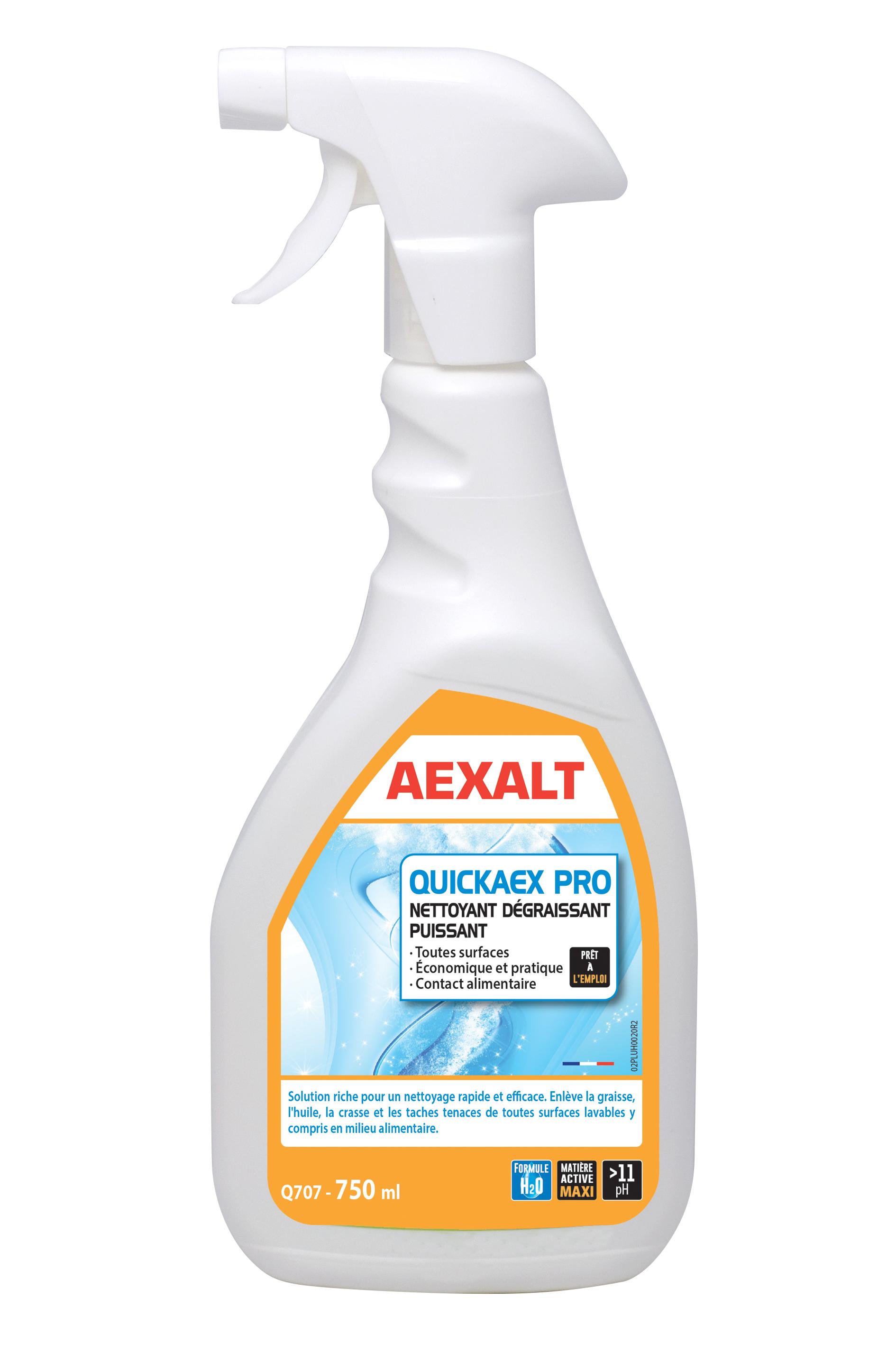 Nettoyant dégraissant polyvalent toutes surfaces - QUICKAEX PRO ALIMENTAIRE
