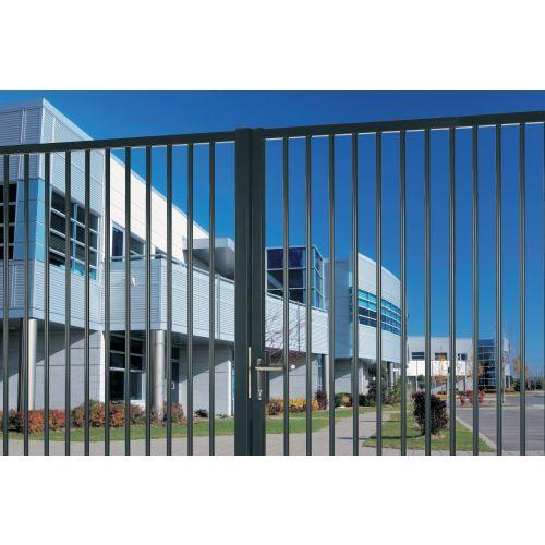 Plaque de propreté entraxe 92 mm aluminium noir 9005 - LOCINOX