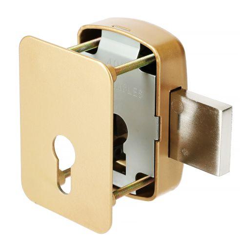 HERACLES C5-95800E verrou pour cylindre à profil européen 958E or sans cylindre