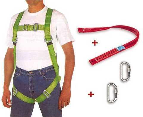 KIT HARNAIS 2 PTS + LONGE FIXE