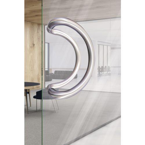 HERACLES B-INOX-PT205 ensemble de poignées demi lune série 621 inox 32 x 300 mm