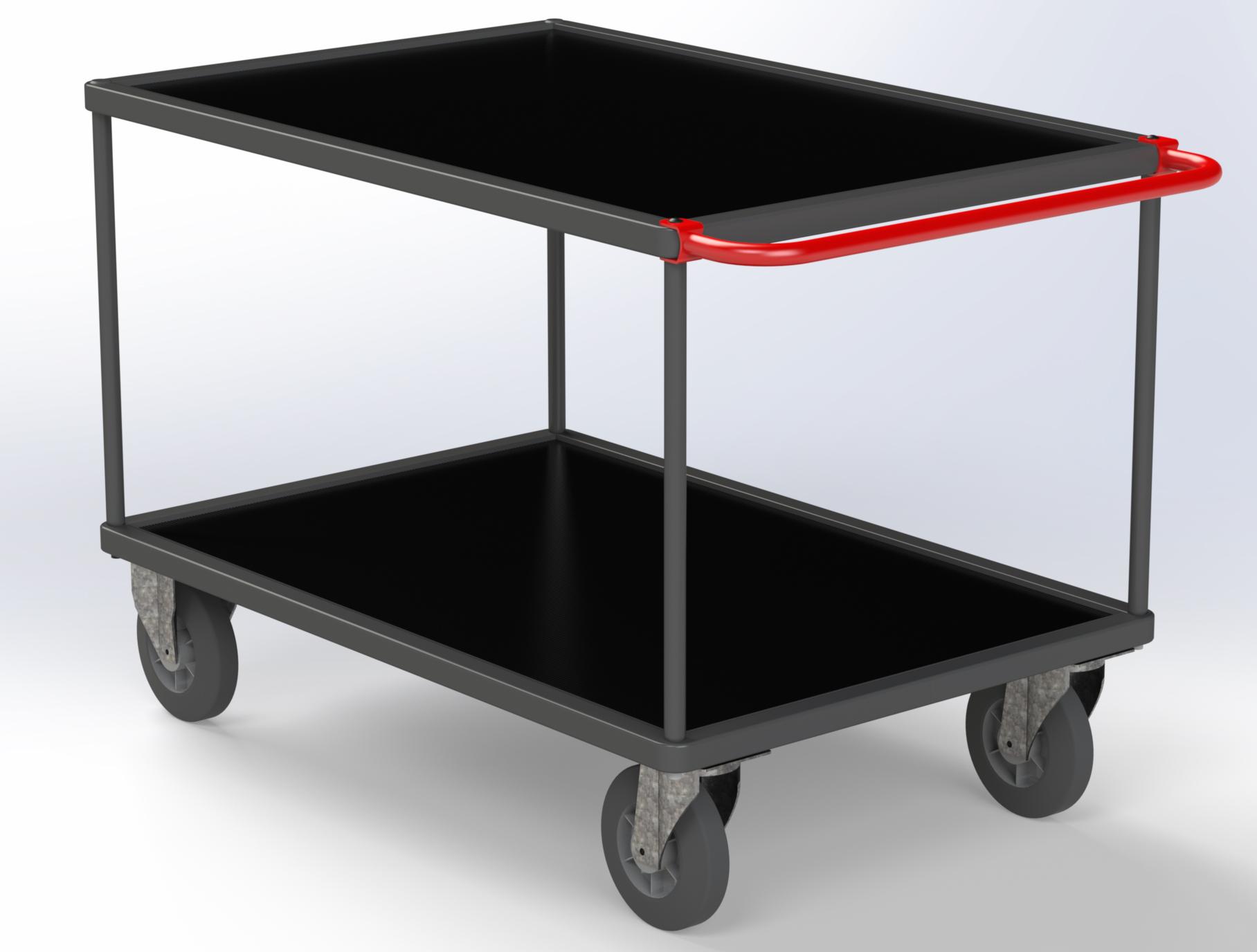 SERVANTE PLATEAUX TOLES CHARGE 500 KG
