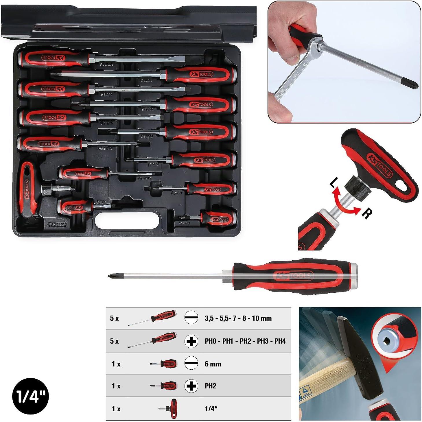 Coffret 13 tournevis Ergotorque PLUS