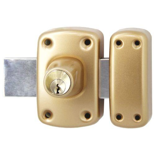 HERACLES C5-10022401 verrou à bouton cylindre 40 mm 4 clés 5G