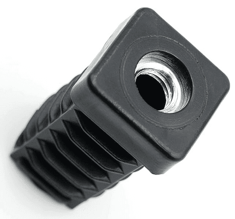 EMBOUT TARAUDE POUR TUBE CARRE