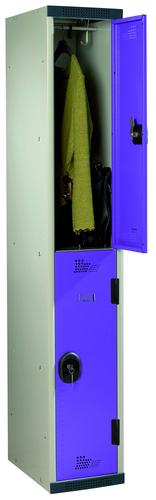 VESTIAIRE A MONTER 2 PORTES 300 X 500 X 1800