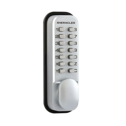 HERACLES HCODE-A verrou à code mécanique en applique pêne dormant réversible HCO