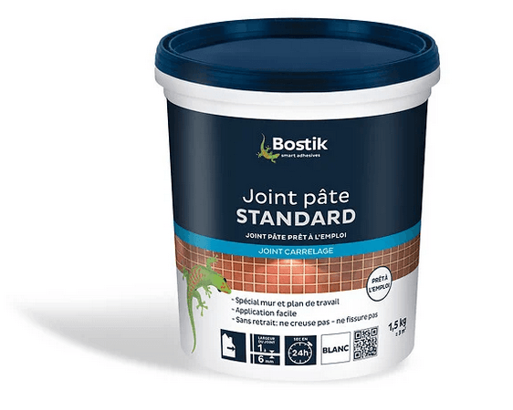JOINT CARRELAGE EN PATE BLANC