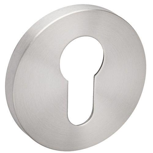 Paire de rosaces Slim JADE - Inox - Clé I