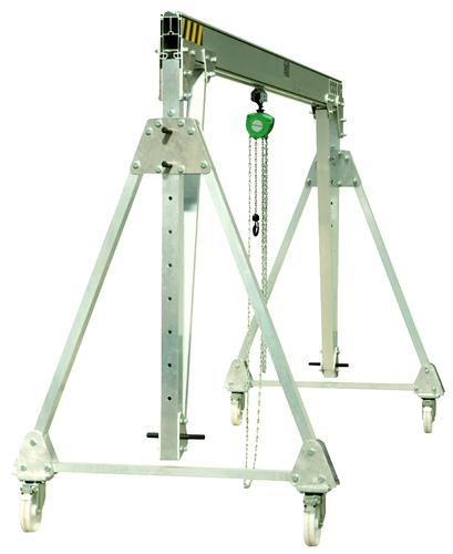 PORTIQUE D'ATELIER MOBILE PLIABLE EN ALU