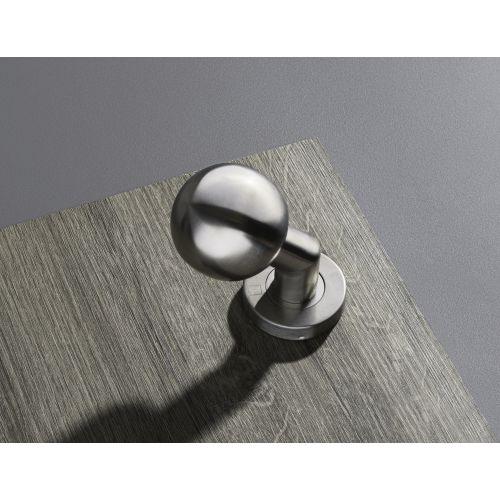 HERACLES B-INOX-BP03 bouton de porte inox boule deportée diamètre 55 mm JADE