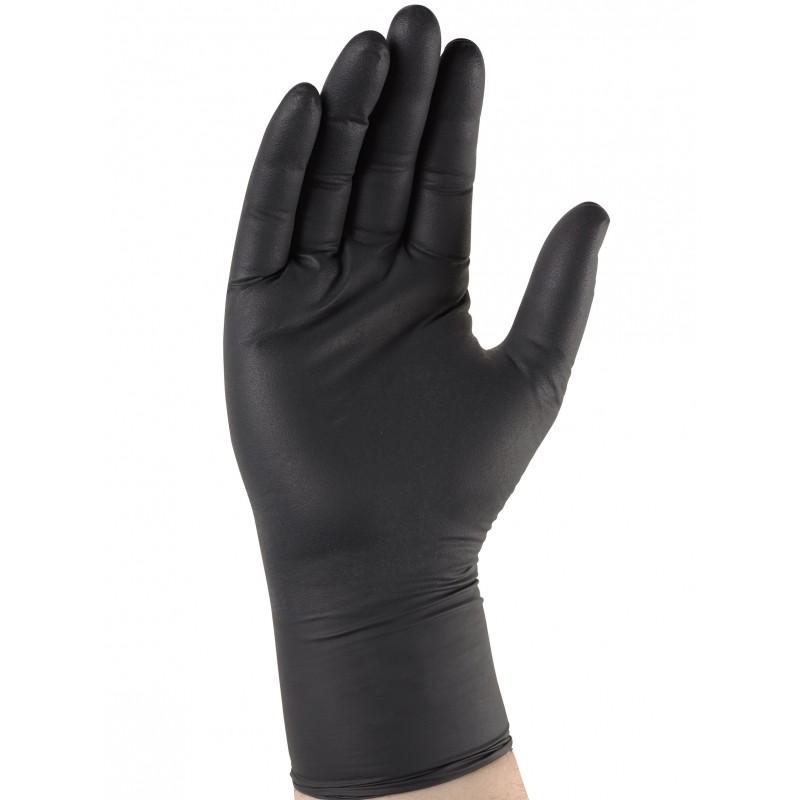 100 GANTS NITRILE NOIR