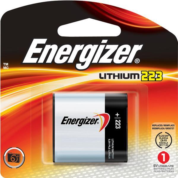 Pile pour appareils électroniques 223AP/CRP2 6V Lithium