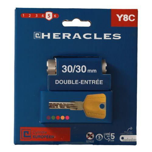 HERACLES ZL-Y8C-100833 cylindre à double entrée 30 X 30 mm sur carte Y8C HSH