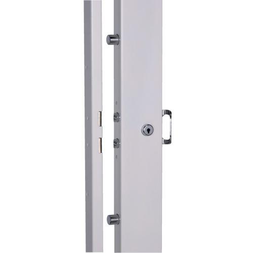 HERACLES NP68561GT2 serrure carénée 6 points à tirage A2P* gauche blanc PERICLES