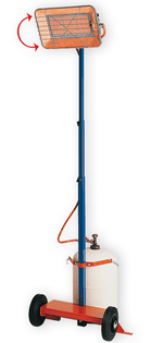 RADIANT GAZ MOBILE SUR MAT