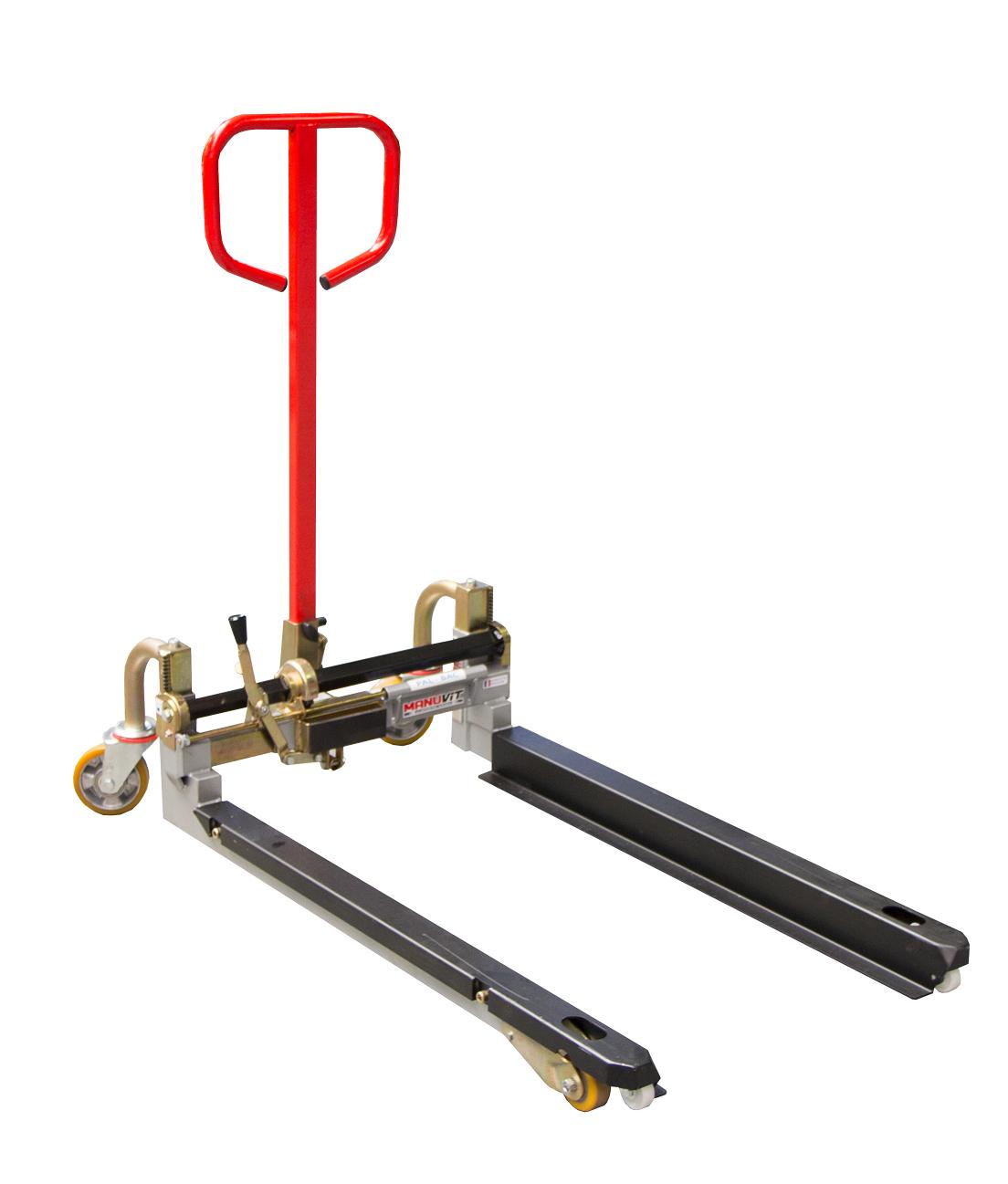 TRANSPALETTE A GEOMETRIE VARIABLE LONG FOURCHES 825