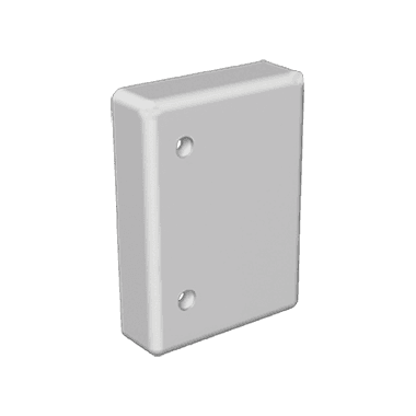 EMBOUT DE FERMETURE PVC BLANC