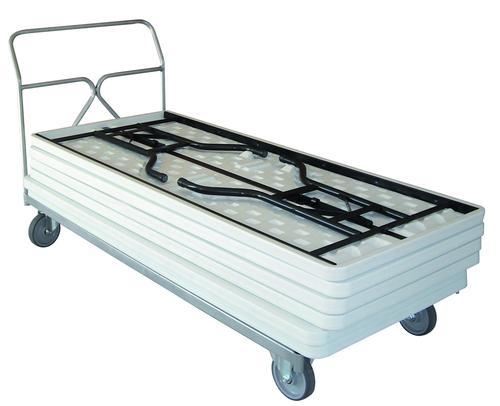 CHARIOT PORTE-TABLES RECTANGULAIRES