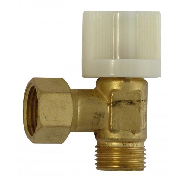 ARRET WC EQUERRE 1/4 TOUR BRUT 12 X 17