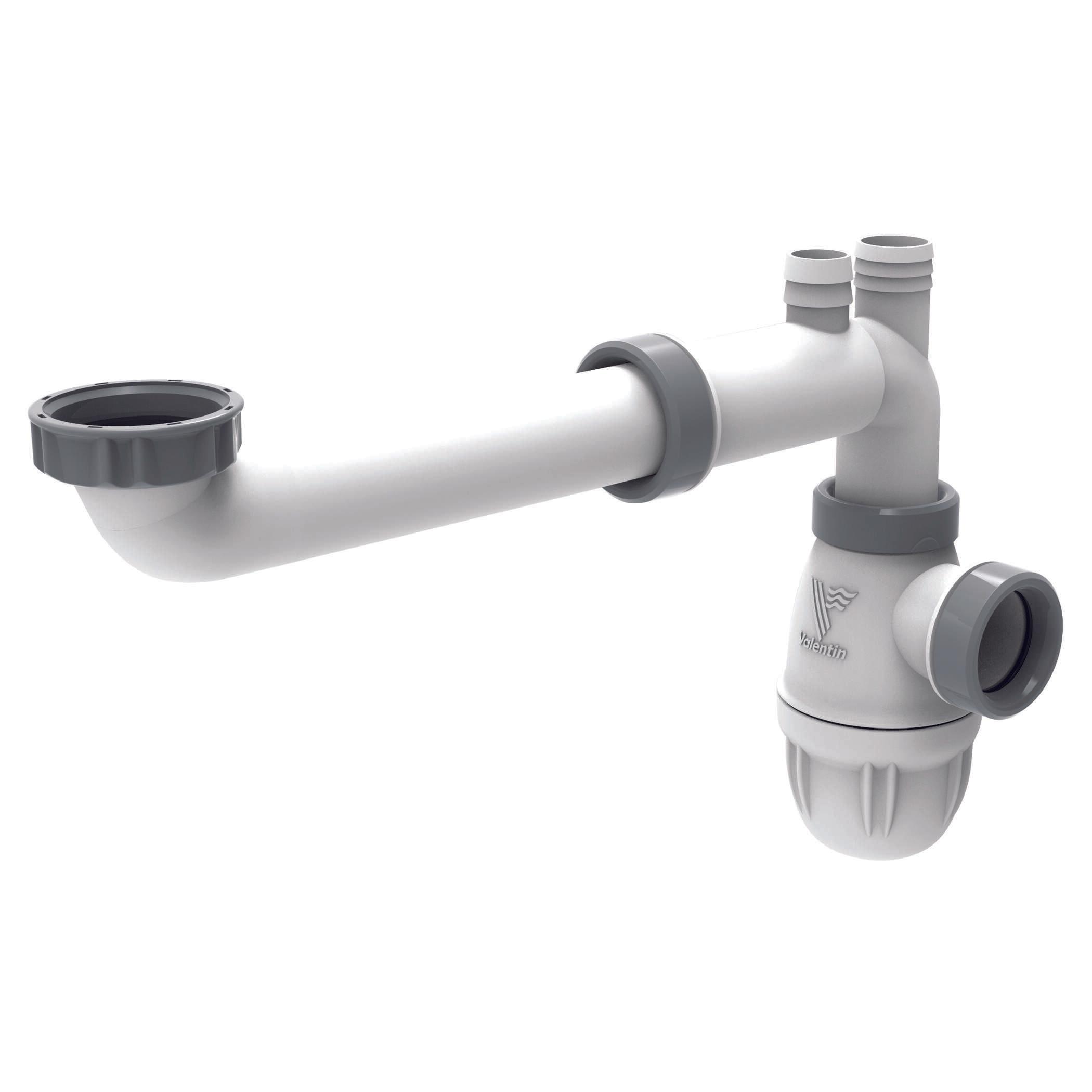 Tubulure Connectic gain de place pour lavabo