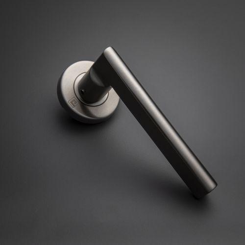 HERACLES B-INOX-BM01 béquille double JADE massivesur rosace inox 4001