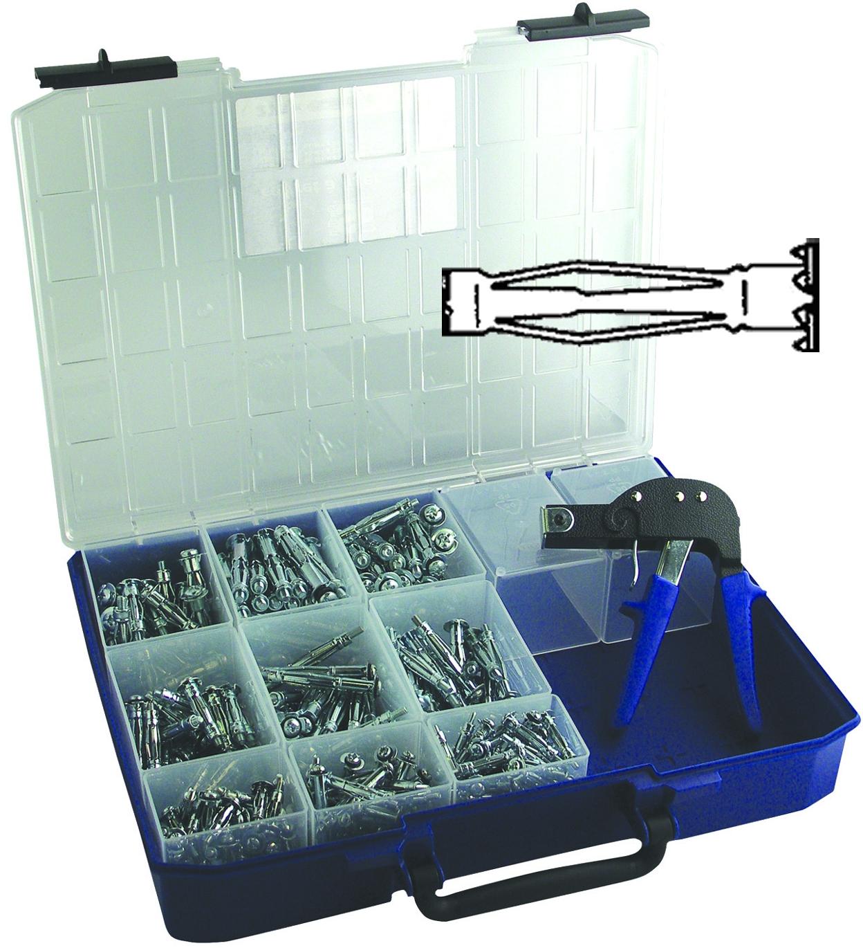 coffret de 300 chevilles métalliques à expansion premium - SCELL-IT - COF002-SP