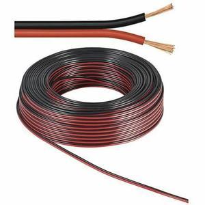 CABLE HIFI NOIR/ROUGE 2x0,75
