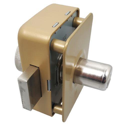 HERACLES HXR-10020401 verrou à bouton cylindre de 40 mm HXR