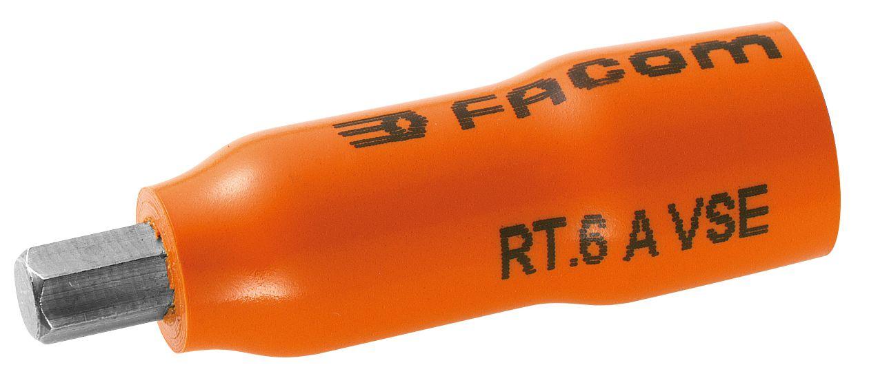 DOUILLE TOURN. 1/4 ISOLEE 5MM