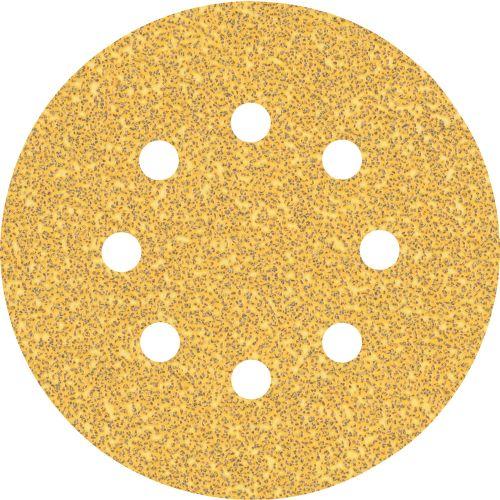 Disque abrasif auto-agrippant Ø115 mm à 8 trous EXPERT C470 (jaune)