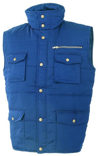GILET MATELASSE COL OFFICIER MARINE TAILLE M A 3XL