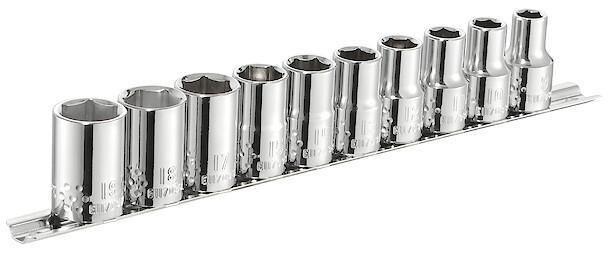 RACK DE 10 DOUILLES 1/2"""" MÉT