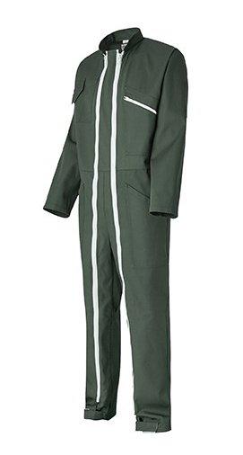 Combinaison Double Glissiére Poly-Coton 245g/m2 Vert US