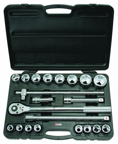 COFFRET DE 21 DOUILLES 3/4""